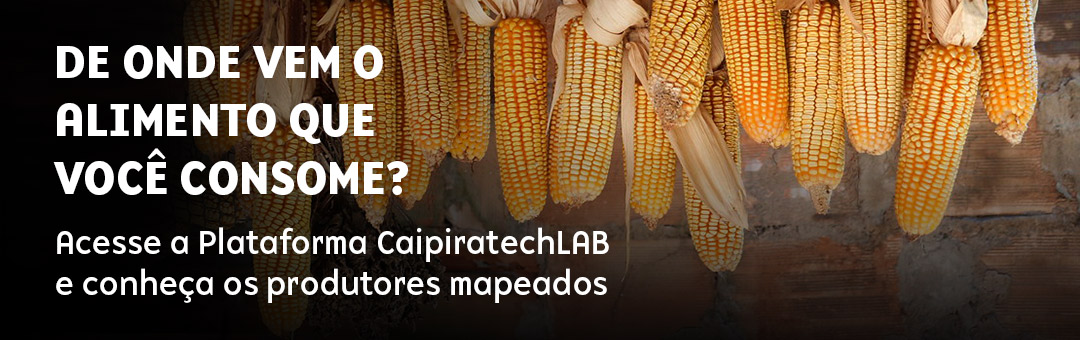 Banner de onde vem o alimento que você consome?